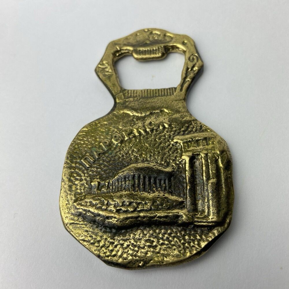 Bronze Bottle Opener Made in Greece - Picture 5 of 8